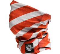 John Doe Stripes Red Multifunctional Headwear, white-red for Men