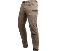 John Doe Stroker Cargo XTM Motorcycle Textile Pants, Sand, size 27
