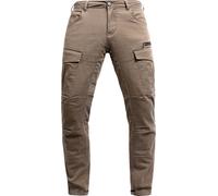 John Doe Stroker Cargo XTM Motorcycle Textile Pants, beige, size 32 for Men