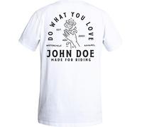 John Doe T-Shirt Rose White