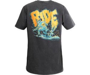 John Doe T-Shirt Wolf Fade Out Black
