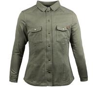 John Doe Womens Ladies Motorbike Motorcycle Motoshirt Textile Jacket Olive