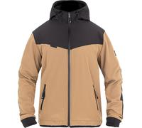 John Doe XTM Hoodie V3 Softshell, textile jacket waterproof 4XL Light Brown/Black