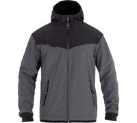 John Doe XTM Hoodie V3 Softshell, textile jacket waterproof XL Grey/Black