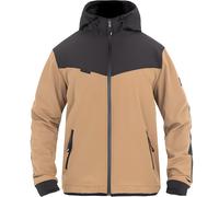 John Doe XTM Hoodie V3 Softshell, textile jacket waterproof L Light Brown/Black
