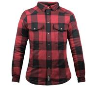John Doe XTM Womens Motoshirt - Black / Red