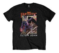 John Elton - T-Shirt # Xxl Unisex Black # Captain Fantastic