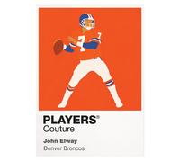 John Elway Broncos American Football Icon Frame Men's T-Shirt - Black / S