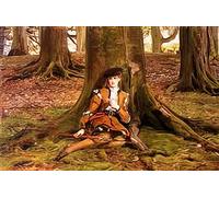 John Everett Millais A4 Photo rosalind in the forest