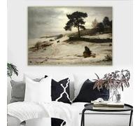 John Everett Millais " Blow Blow Thou Winter Wind " Canvas Prints Painting Art Poster Picture Wall Decor Home Decoration(30x45cm/Frameless)