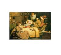John Everett Millais Great Works of Art Ruling Passion Poster Canvas Room Aesthetic Wall Art Prints Home Modern Decor 16x24inch(40x60cm)
