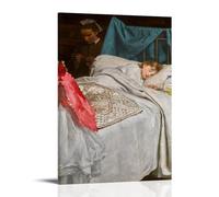 John Everett Millais Sleeping Wall Art Prints Paintings Wall Art Picture Painting Canvas Prints Artworks Bedroom Living Room Decor Frame-style 08x12inch(20x30cm)
