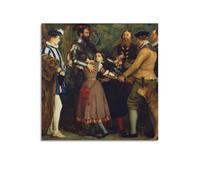 John Everett Millais The Ransom Gifts Fine Artwork Poster Canvas Wall Art Decorative Bedroom Modern Home Print Picture 16x16inch(40x40cm)