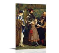 John Everett Millais The Ransom Wall Art Prints Paintings Cool Artworks Painting Wall Art Canvas Prints Hanging Picture Home Decors Gift Idea Frame-style 24x36inch(60x90cm)
