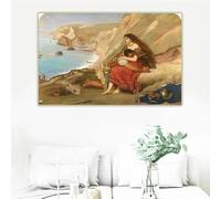 John Everett Millais《The Romans Leaving Britain》Canvas Prints Painting Artwork Poster Picture Wall Decor Home Decoration(40x60cm/Frameless)