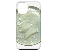 John F Kennedy 40 Percent Silver Half Dollar Coin Case for iPhone 12/12 Pro