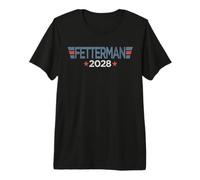 John Fetterman 2028 President US Flag Election Campaign Premium T-Shirt
