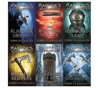 John Flanagan Ranger's Apprentice 6 Books Collection Volume 1 - 6 Books (The Siege of Macindaw, The Sorcerer of the North, The Ruins of Gorlan, The Burning Bridge, The Icebound Land, The Battle for Skandia)