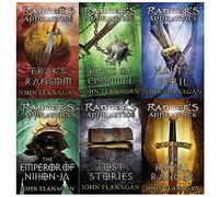 John Flanagan Ranger's Apprentice 6 Books Collection Volume 7-12 Books. (Erak's Ransom,The Kings of Clonmel,Halt's Peril,The Emperor of Nihon-Ja,The Lost Stories,The Royal Ranger)