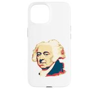 John,Founding Father, Adams American History Case for iPhone 15