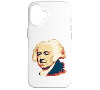 John,Founding Father, Adams American History Case for iPhone 16