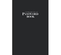 JOHN FOXX Password Book with Alphabetical Tabs to Never Forget Your Passwords Again ! A Sleek Password Keeper to Record over 728 Internet Login ... The Full Matte Black Password Book and Notes