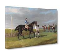 John Frederick Herring Sr Horse Racing Canvas Wall Art Print 30x20 Inch