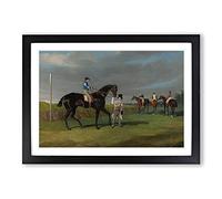 John Frederick Herring The Doncaster Gold Cup Framed Print | A2 Oak Framed Wall Art | Ready to Hang | Modern Nature Picture | Living Room Bedroom Lounge Office