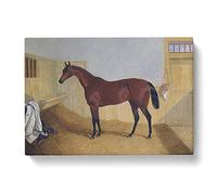 John Frederick Herring William Orde's Filly, Beeswing Classic Painting Canvas Wall Art Print Ready to Hang, Framed Picture for Living Room Bedroom Home Office Décor, 60x40 cm (24x16 Inch)