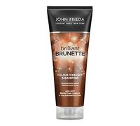 John Frieda Brilliant Brunette Colour Vibrancy Shampoo, Moisturising And Smoothing For Brown Hair, Aloe Vera, 250 ml (Pack Of 1)