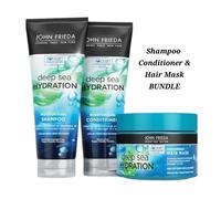 John Frieda Deep Sea Hydration Moisturising Shampoo, Conditioner & Hair Mask.
