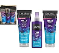 John Frieda DREAM CURLS 3 Piece Gift Set - Shampoo 250ml + Condiitoner 250ml + Curl Spray 200ml - All suplied in zipped Transparant Toiletries Bag