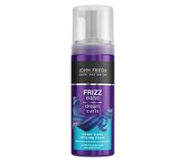 John Frieda Frizz Ease Dream Curls Air Dry Waves Styling Foam 150ml, Wave and Curl Enhancer, Lightweight Anti-Frizz Styling Foam