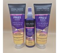 John Frieda Frizz Ease Miraculous Recovery Repairing Conditioner 250ml, Smoothing Conditioner for Frizzy Hair