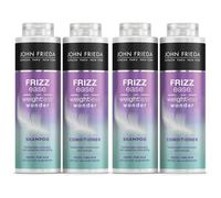 John Frieda Frizz Ease Weightless Wonder Shampoo & Conditioner Duo - 2x, 500ml - Safe for Color-Treated Hair (Code 2697201)