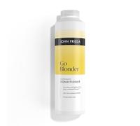 John Frieda Go Blonder Lightening Conditioner 500ml | Blonde Conditioner, For Highlighted Hair Care, Soft Feel and Shine