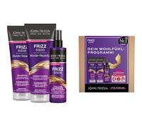 John-Frieda Hair-care Frizz-EaseGift Set Shampoo 250 ml + Conditioner 250 ml + Wound Treatment Spray 200 ml + MegRhythm Eye Mask