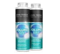 John Frieda Luxurious Volume Duo Pack: Shampoo & Conditioner for Fine Hair, 2 x 500 ml - Caffeine Vitality Complex - C-2538001
