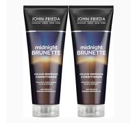 John Frieda Midnight Brunette Colour Deepening Conditioner 250ml for Dull, Brunette Hair