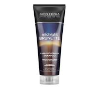 John Frieda - Midnight Brunette Shampoo - Contents: 250 ml - Intensifies dark nuances with colour pigments and cocoa - For brown and brunette hair