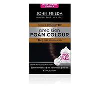 John Frieda Precision Foam Colour 3N, Deep Brown-Black Hair Dye, Salon-Finish Deep Brown-Black Permanent Hair Colour, 100% Grey Coverage