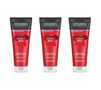 John Frieda Radiant Red Boosting Conditioner with Pomegranate Extract & Vitamin E, 250ml, Pack of 3