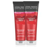 John Frieda Radiant Red Shampoo Enhances Red Shades with Pomegranate and Vitamin E 8.3 oz (Pack of 2)