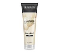 John Frieda Repair Shampoo Bond-Building Formula for Blonde Damaded Hair Vegan Cruelty & Paraben-Free Not Tested On Animals 8.3 Fl Oz