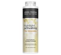 John Frieda Sheer Blonde Highlight Activating Moisturising Conditioner for Lightened and Highlighted Blonde Hair 500 ml