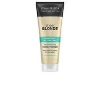 John Frieda Sheer Blonde Highlight Activating Moisturising Conditioner for Lighter Blondes, MultiColoured, Sunflower, 250 ml, (Pack of 1)