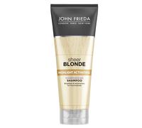 John Frieda Sheer Blonde Highlight Activating Moisturising Shampoo, 250 ml