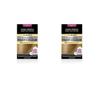 John Frieda Sheer Blonde Precision Foam Colour 9N Light Natural Blonde Hair Dye for Blonde Hair, Non-Drip Permanent Hair Colour, 100% Grey Coverage (Pack of 2)
