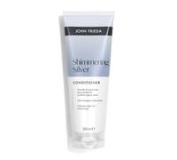 John Frieda Shimmering Silver Conditioner 250ml. Grey Hair Care with Soft Feel and Shine Support