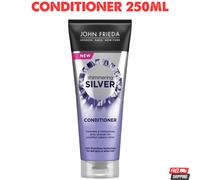 John Frieda Shimmering Silver Shampoo & Conditioner 250ml for Grey White Hair UK